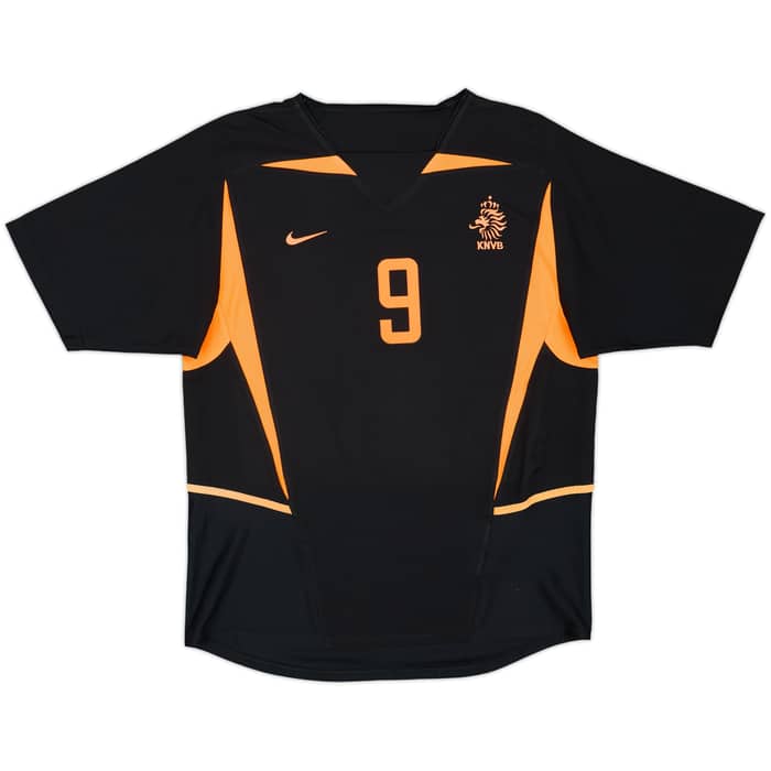 2002-04 Netherlands Away Shirt V.Nistelrooy #9 - 8/10 - (M)