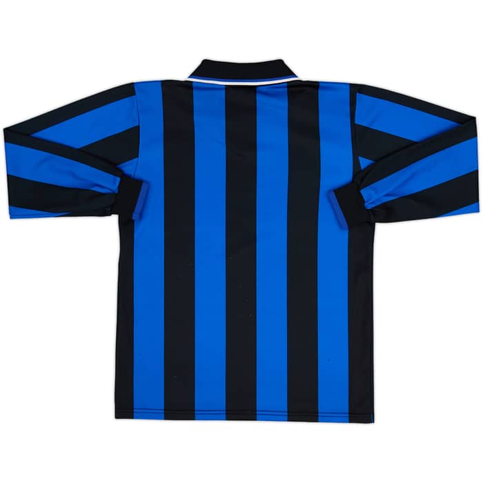 1997-98 Inter Milan 'Inter Campus' Home L/S Shirt - 6/10 - (S)