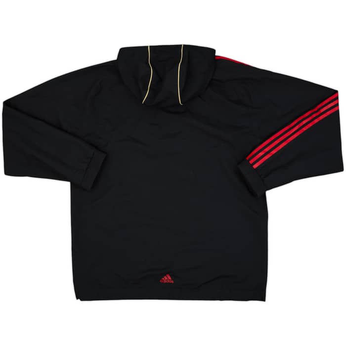 2009-10 Liverpool adidas CL Hooded Track Jacket - 9/10 - (L)