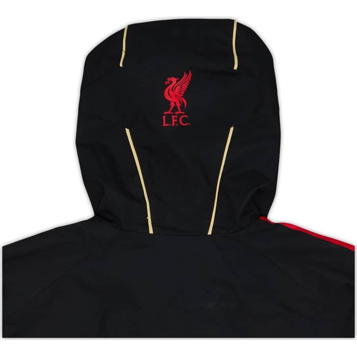 2009-10 Liverpool adidas CL Hooded Track Jacket - 9/10 - (L)