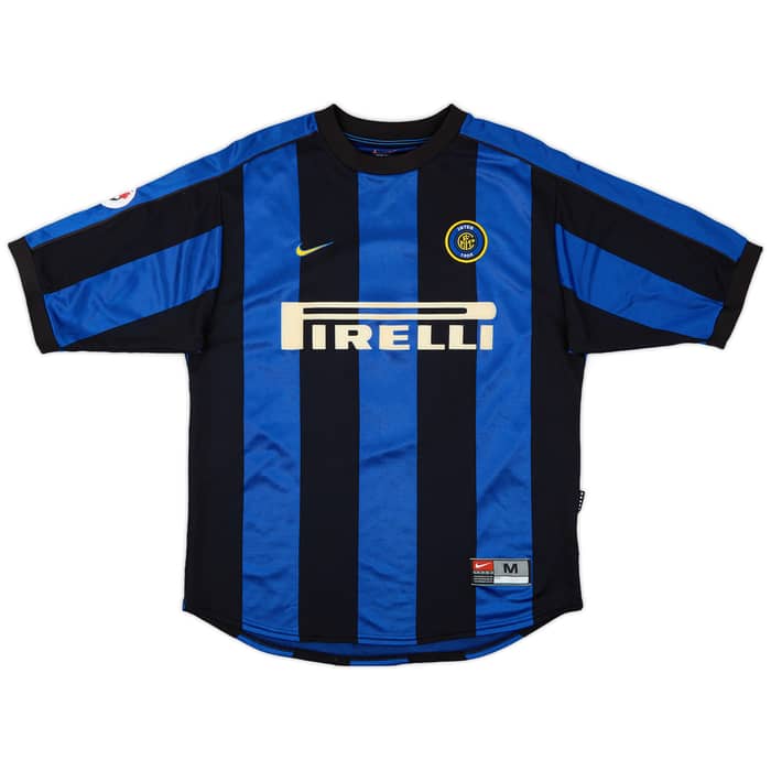 1999-00 Inter Milan Home Shirt Ronaldo #9 - 8/10 - (M)