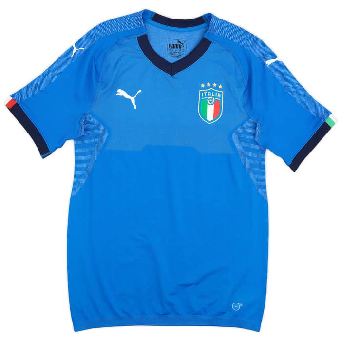 2018-19 Italy Authentic Home Shirt - 9/10 - (XL)