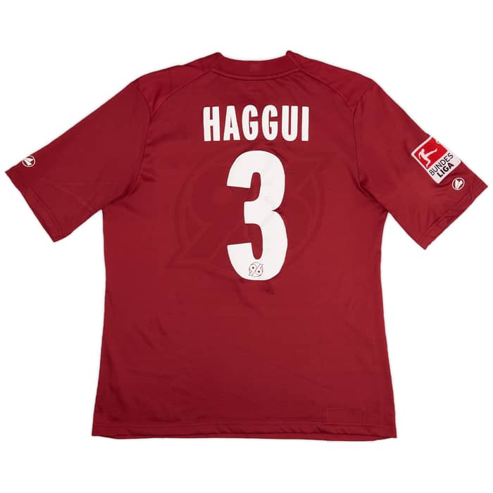 2011-12 Hannover 96 Home Shirt Haggui #3 - 6/10 - (M)