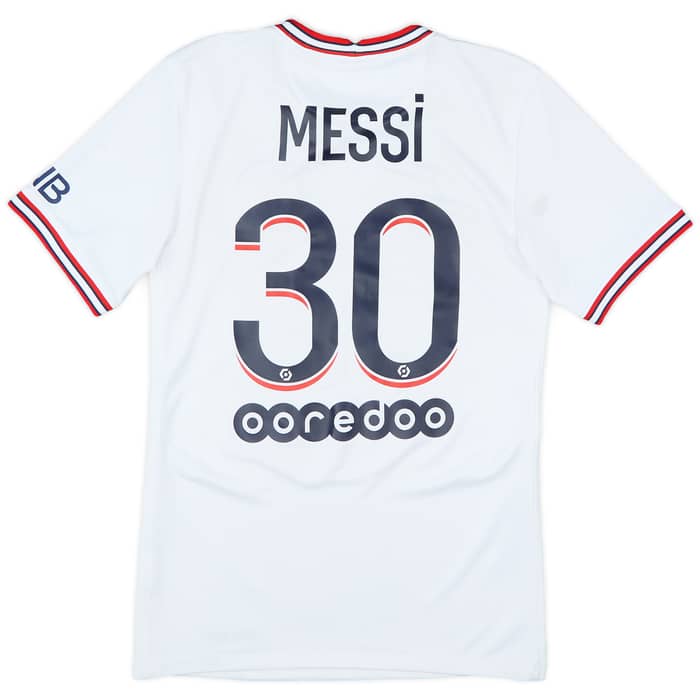 2021-22 Paris Saint-Germain Fourth Shirt Messi #30 - 7/10 - (XS)