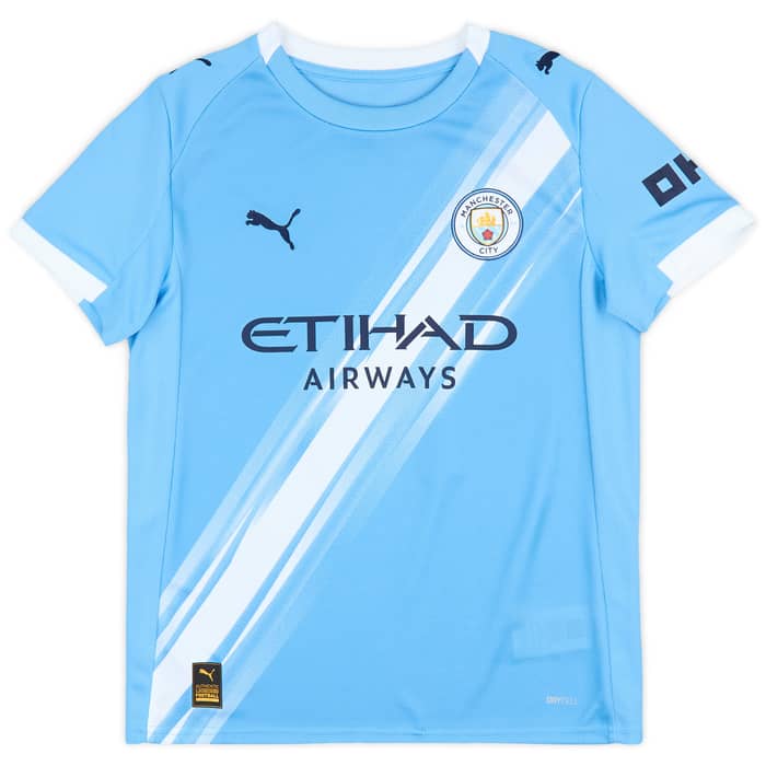 2025-26 Manchester City Home Shirt Rodrigo #16 (KIDS)