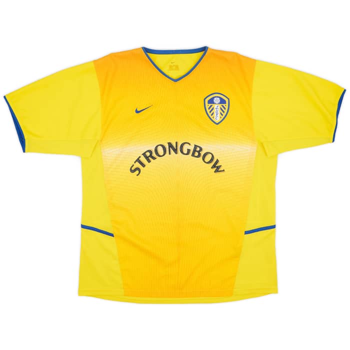 2002-03 Leeds United Away Shirt Radebe #5 - 8/10 - (L)