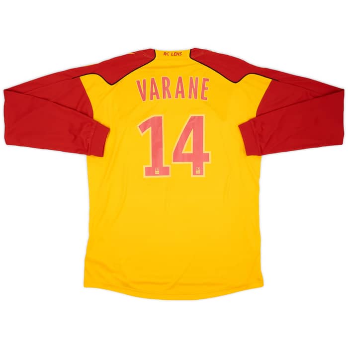 2010-11 Lens Home L/S Shirt Varane #14 - 9/10 - (XL)
