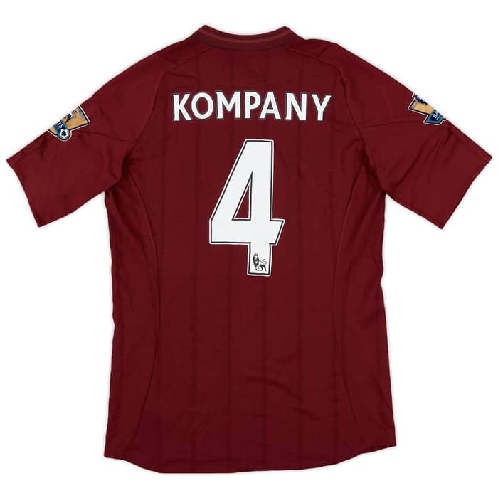 2012-13 Manchester City Away Shirt Kompany #4 (M)