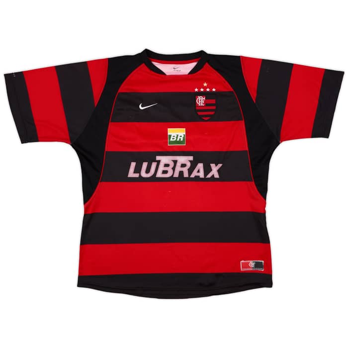 2002-04 Flamengo Home Shirt #10 - 5/10 - (XL)
