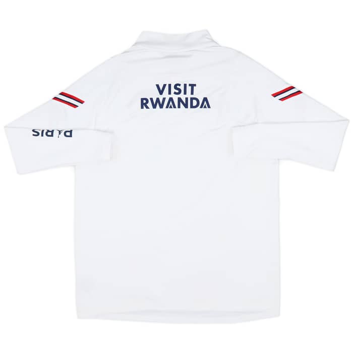 2021-22 Paris Saint-Germain Nike x Jordan 1/4 Zip Training Top - 9/10 - (XL)