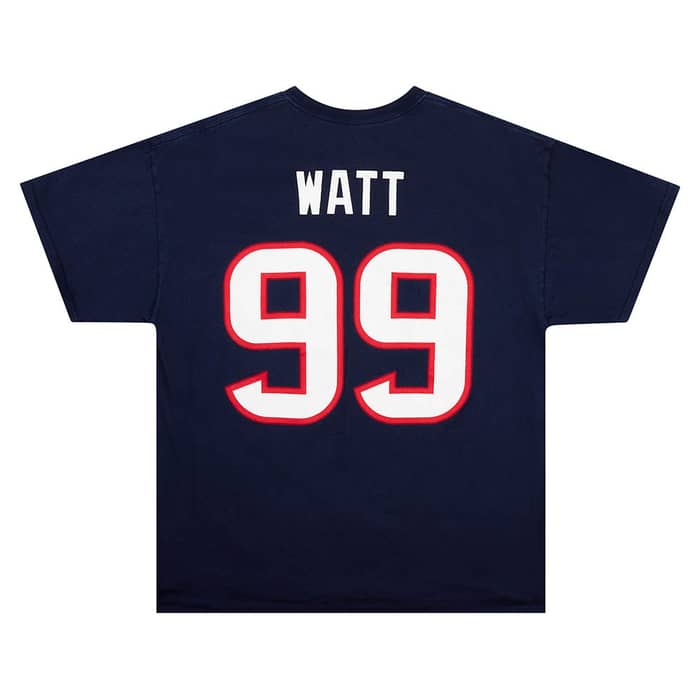 2010s Houston Texans Watt #99 Majestic Tee XL