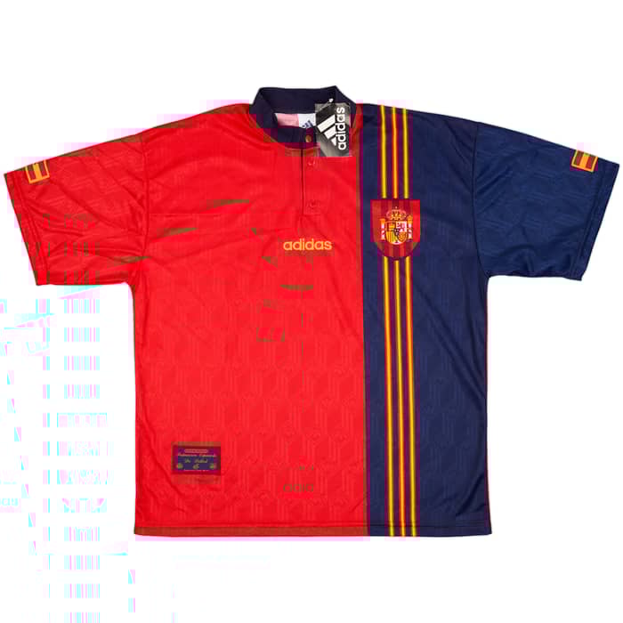 1996-98 Spain Home Shirt (XL)