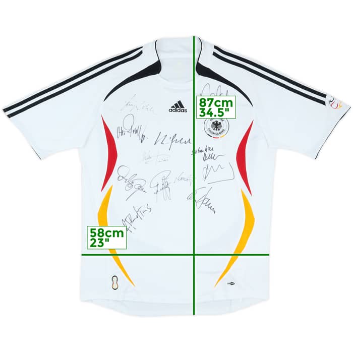 2005-07 Germany Squad Signed Home Shirt - 8/10 - (L)
