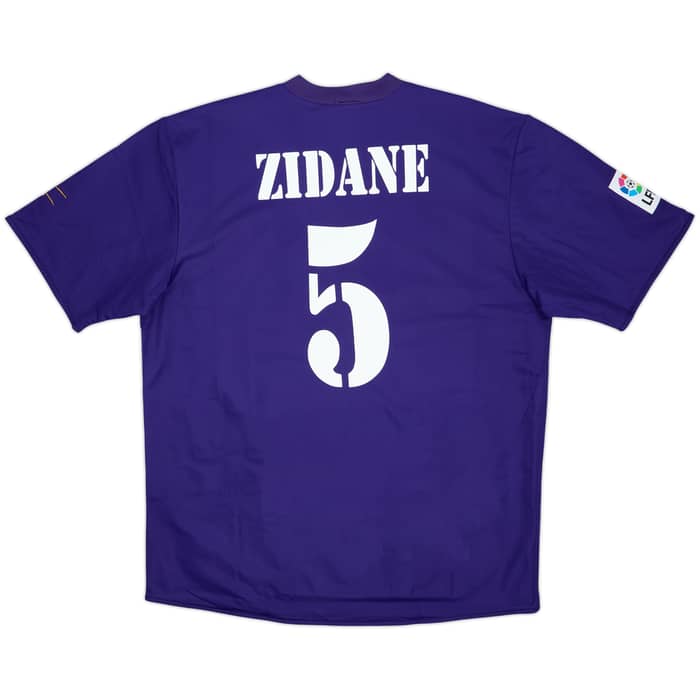 2001 Real Madrid Third Shirt Zidane #5 (XL)