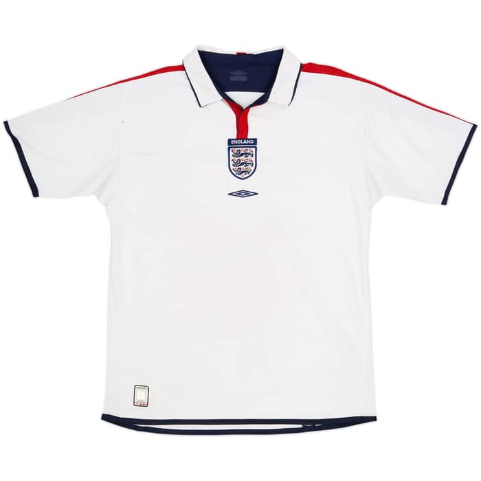 2003-05 England Home Shirt - 5/10 - (L)