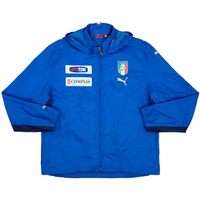 2006-08 Italy Player Issue Puma Hooded Rain Jacket - 6/10 - (XL)