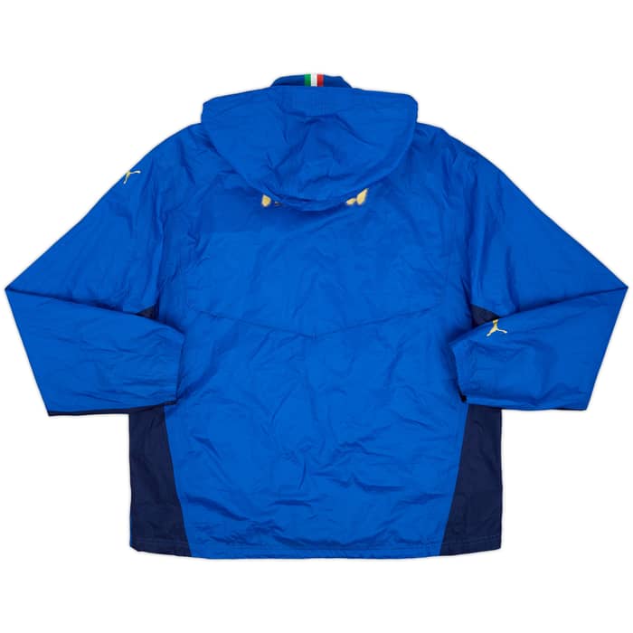 2006-08 Italy Player Issue Puma Hooded Rain Jacket - 6/10 - (XL)