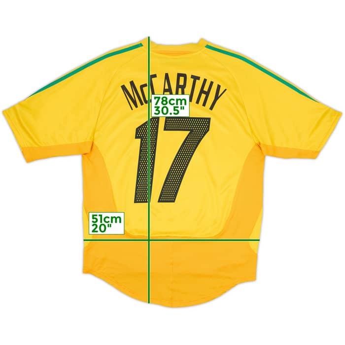 Camiseta de local de South Africa 2004-06 McCarthy #17 - 8/10 - (M)
