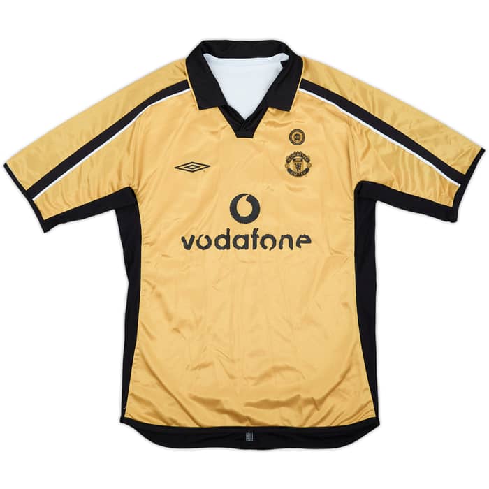 2001-02 Manchester United Centenary Away/Third Shirt - 6/10 - (M.Boys)