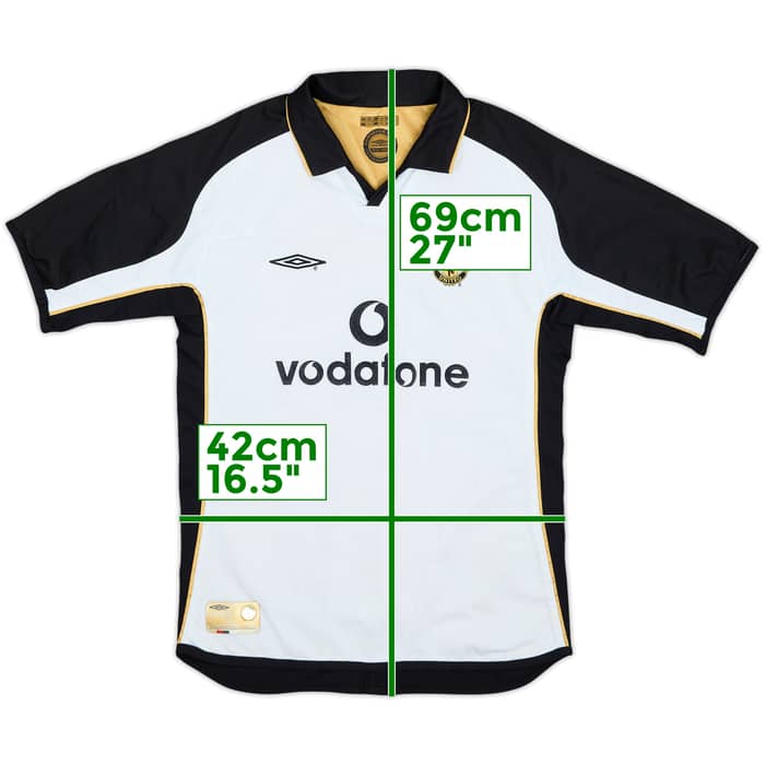 2001-02 Manchester United Centenary Away/Third Shirt - 6/10 - (M.Boys)