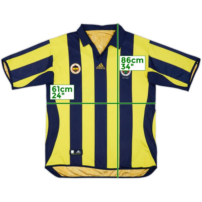 2006-07 Fenerbahce Home Shirt - 5/10 - (XXL)