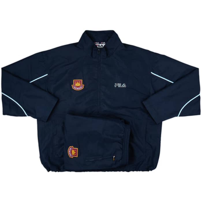 1999-01 West Ham Fila Track Jacket - 6/10 - (XL)