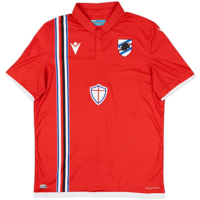 2021-22 Sampdoria Third Shirt - 8/10 - (L)