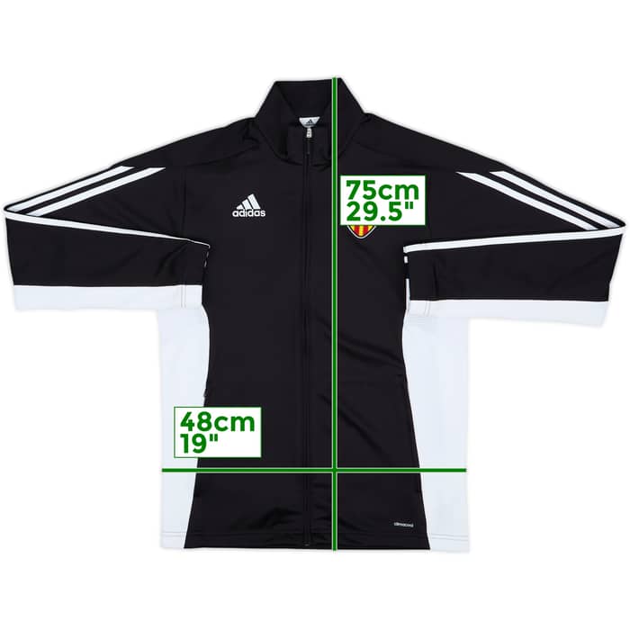 2015-16 Valencia adidas Track Jacket - 8/10 - (S)