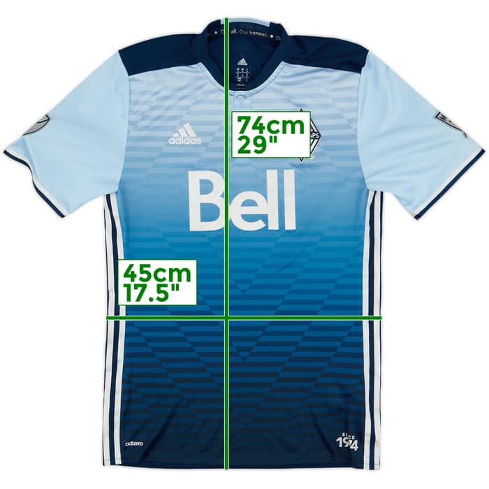 2016-17 Vancouver Whitecaps Away Shirt - 8/10 - (M)