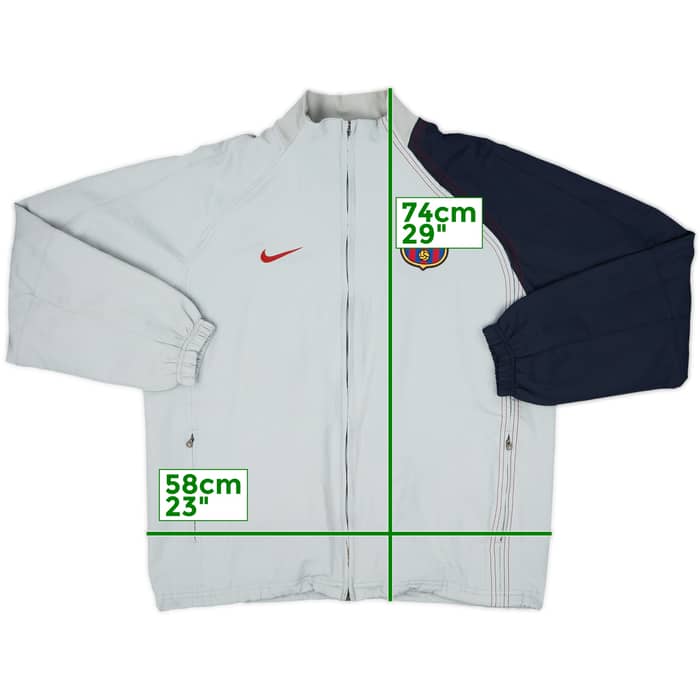 2004-05 Barcelona Nike Track Jacket - 7/10 - (M)