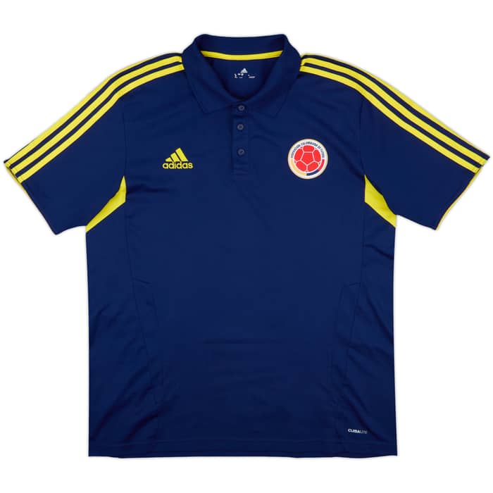 2012-13 Colombia adidas Polo Shirt - 8/10 - (XL)