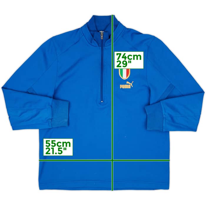 2004-06 Italy 1/2 Zip Drill Top - 7/10 - (L)