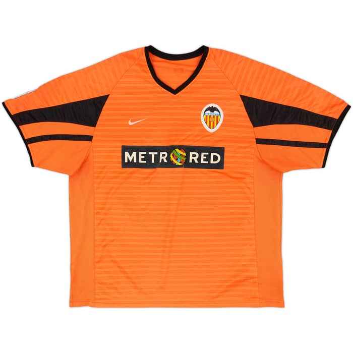 2001-02 Valencia Away Shirt Aimar #21 - 6/10 - (XL)