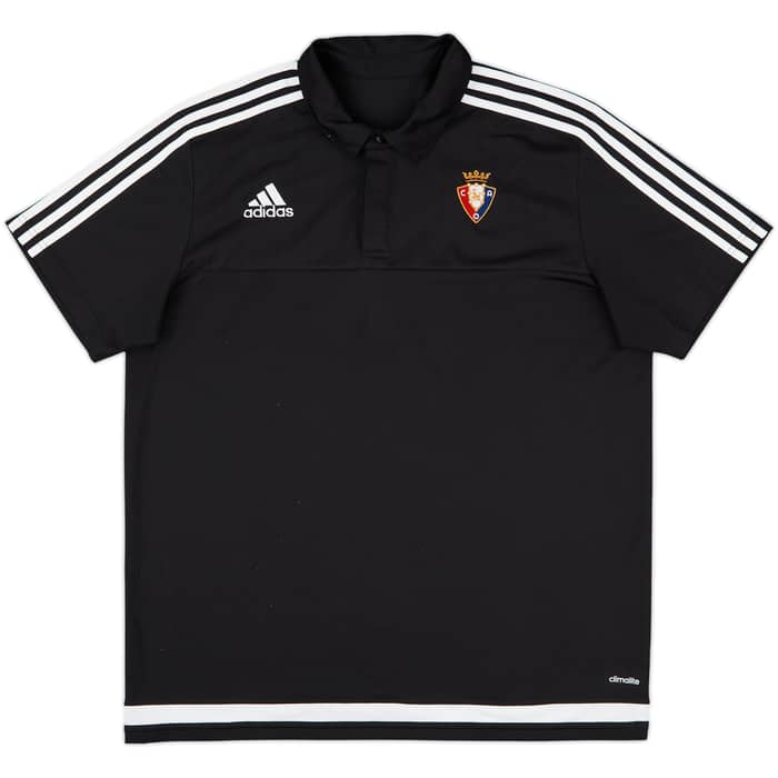 2015-16 Osasuna adidas Polo Shirt - 8/10 - (XL)