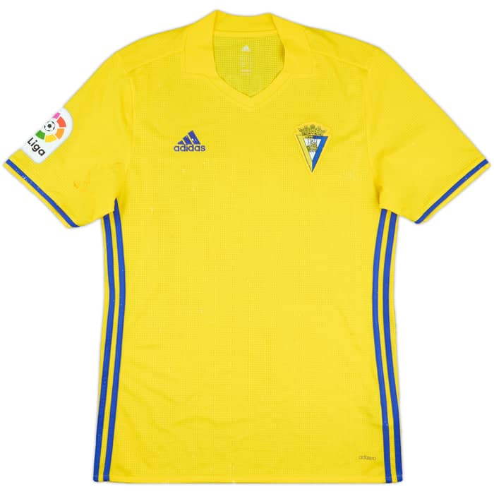 2017-18 Cadiz Home Shirt Paco #47 - 5/10 - (L)