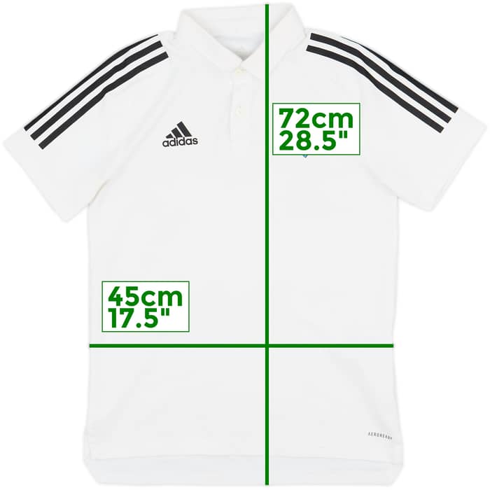 2019-20 Real Zaragoza adidas Polo Shirt - 9/10 - (S)