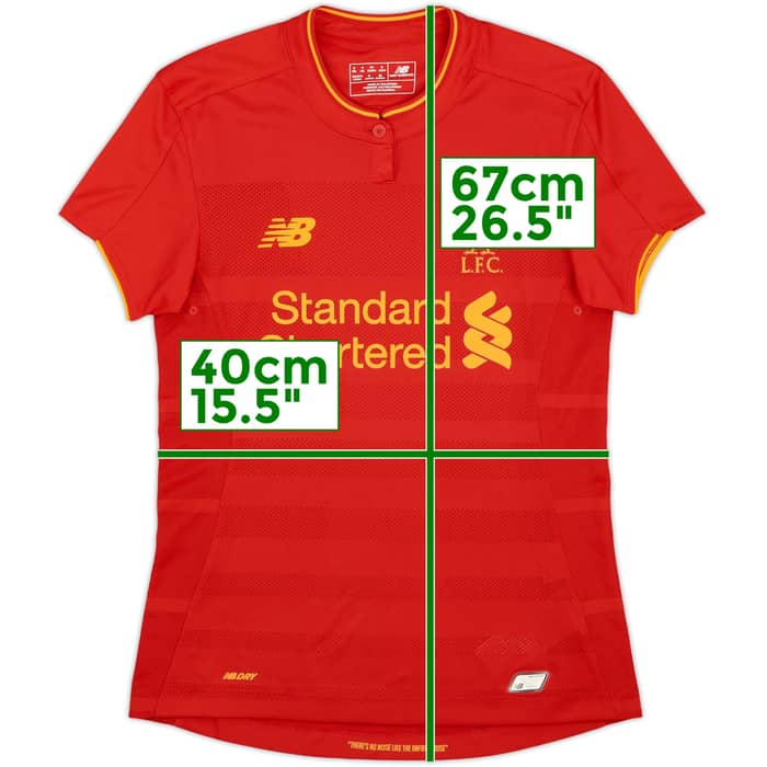 2016-17 Liverpool Home Shirt - 8/10 - (Women's S)