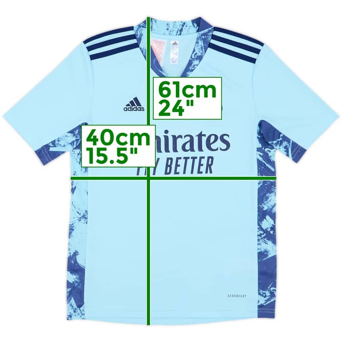 2020-21 Real Madrid GK Shirt - 10/10 - (M.Boys)