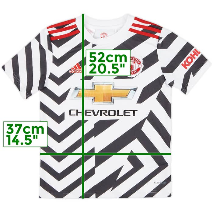 2020-21 Manchester United Third Shirt - 7/10 - (S.Boys)