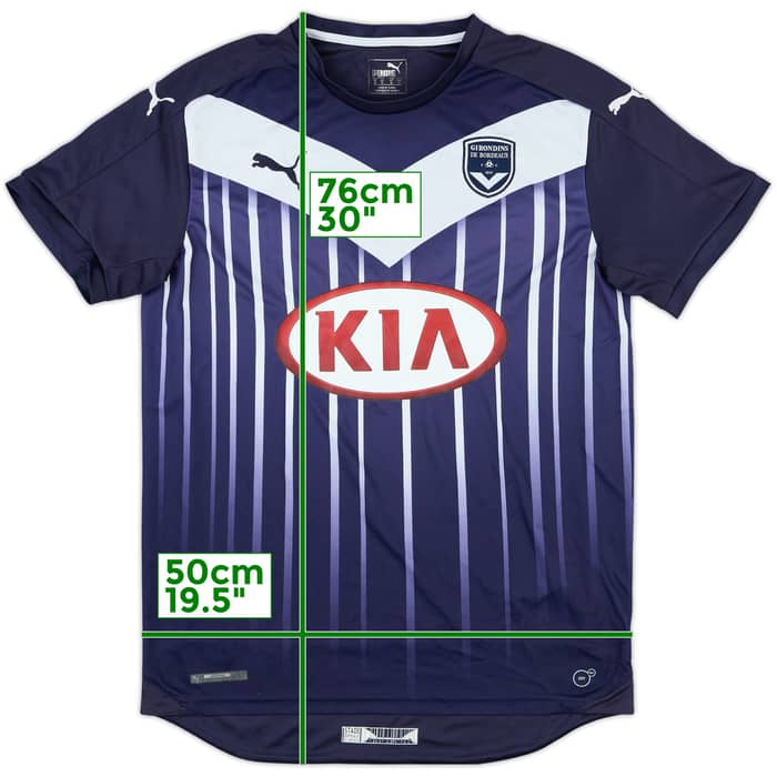 2015-16 Bordeaux Home Shirt - 6/10 - (M)