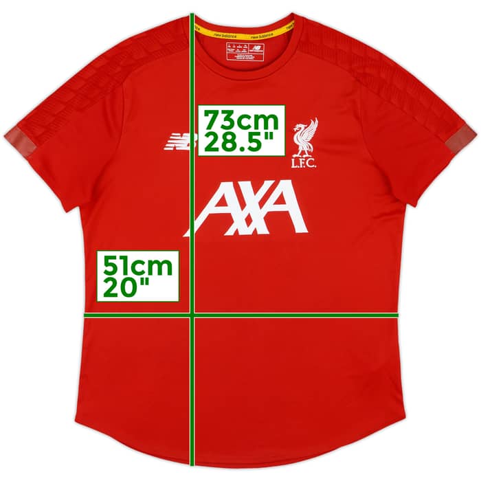 2019-20 Liverpool New Balance Training Shirt - 8/10 - (L)