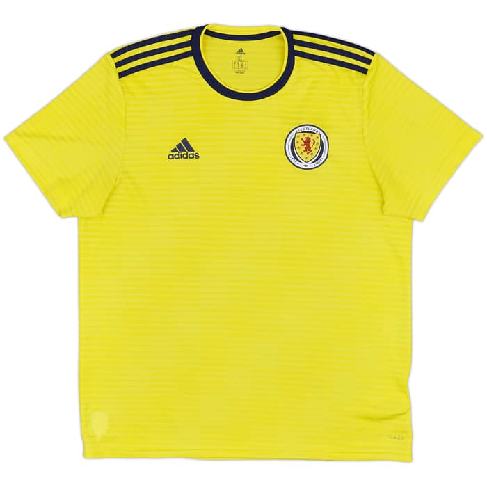 2017-18 Scotland Away Shirt - 8/10 - (XL)