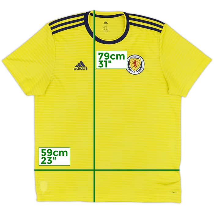 2017-18 Scotland Away Shirt - 8/10 - (XL)