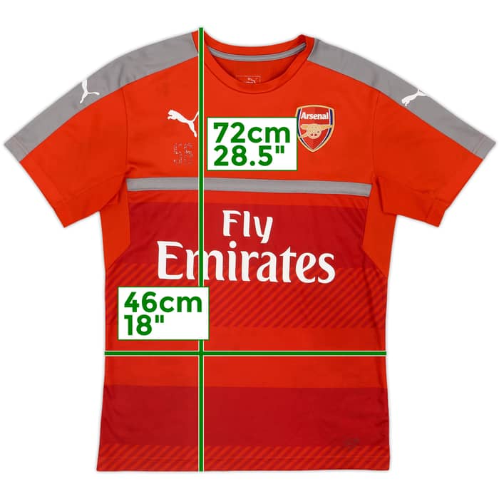2015-16 Arsenal Player Issue Puma Training Shirt #56 - 5/10 - (M)