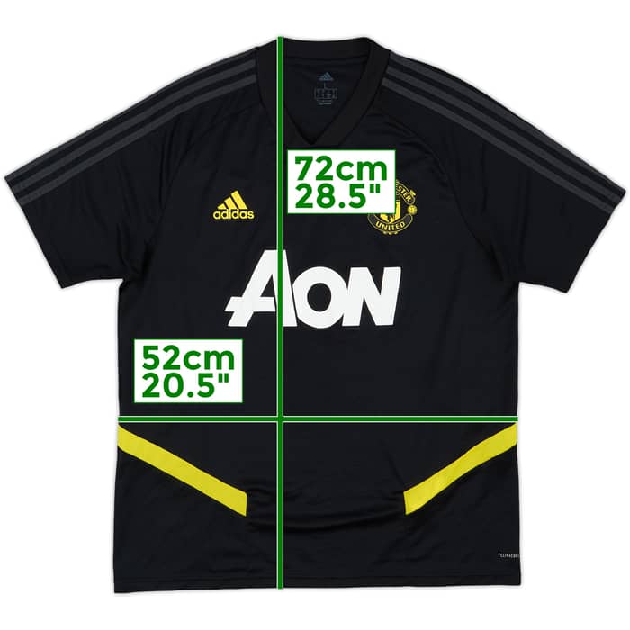 2019-20 Manchester United adidas Training Shirt - 8/10 - (L)