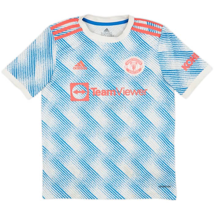 2021-22 Manchester United Away Shirt - 7/10 - (M.Boys)