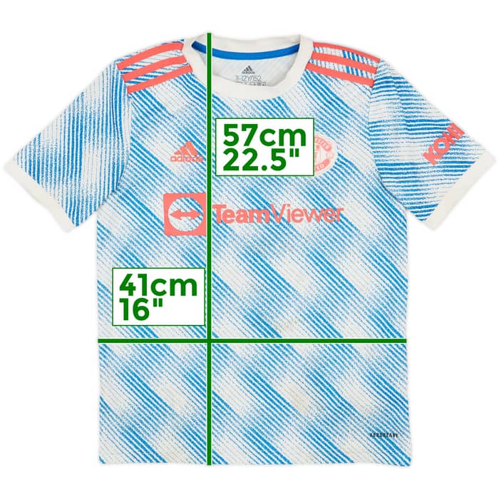 2021-22 Manchester United Away Shirt - 7/10 - (M.Boys)