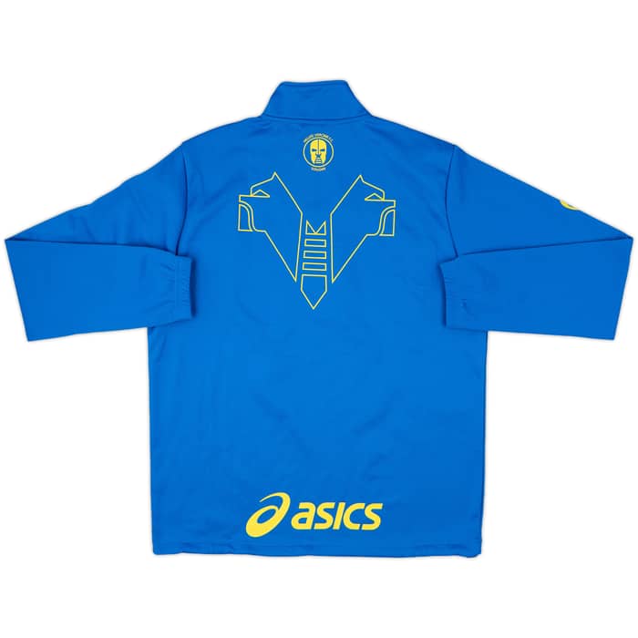2007-08 Hellas Verona Asics 1/4 Zip Drill Top (L)