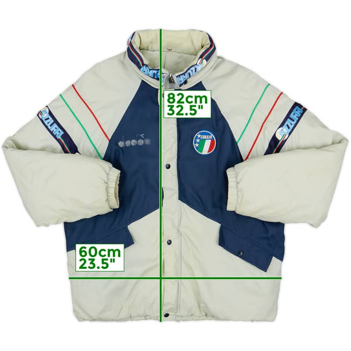 1990-92 Italy Diadora Padded Bench Coat - 5/10 - (L)
