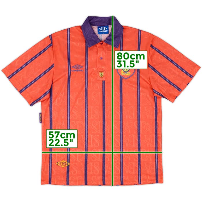 1993-95 Scotland Away Shirt - 9/10 - (L)